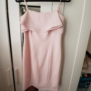 Pink ruffle Karl Lagerfeld Dress